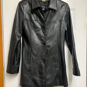 Wilsons Leather Women's Classic Black Jacket